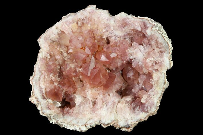 Sparkly, Pink Amethyst Geode Section - Argentina #170170